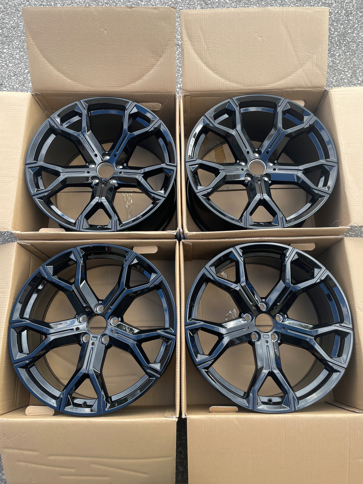 20” Rims - Made to Fit BMW X5M M60ixDrive M50i xDrive50i xDrive40i | OE Style | 2019 2020 2021 2022 2023 2024 2025 20x9/10.5 Wheels Brand New