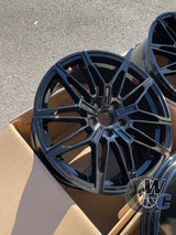 19” Wheels Fit BMW 2 Series 2022–2026 |  Factory Style Rims |  Gloss Black |  Staggered Set of 4