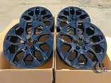 21” Wheels Fit BMW X7 2019–2026 |  Factory Style Rims |  Gloss Black |  Staggered Set of 4