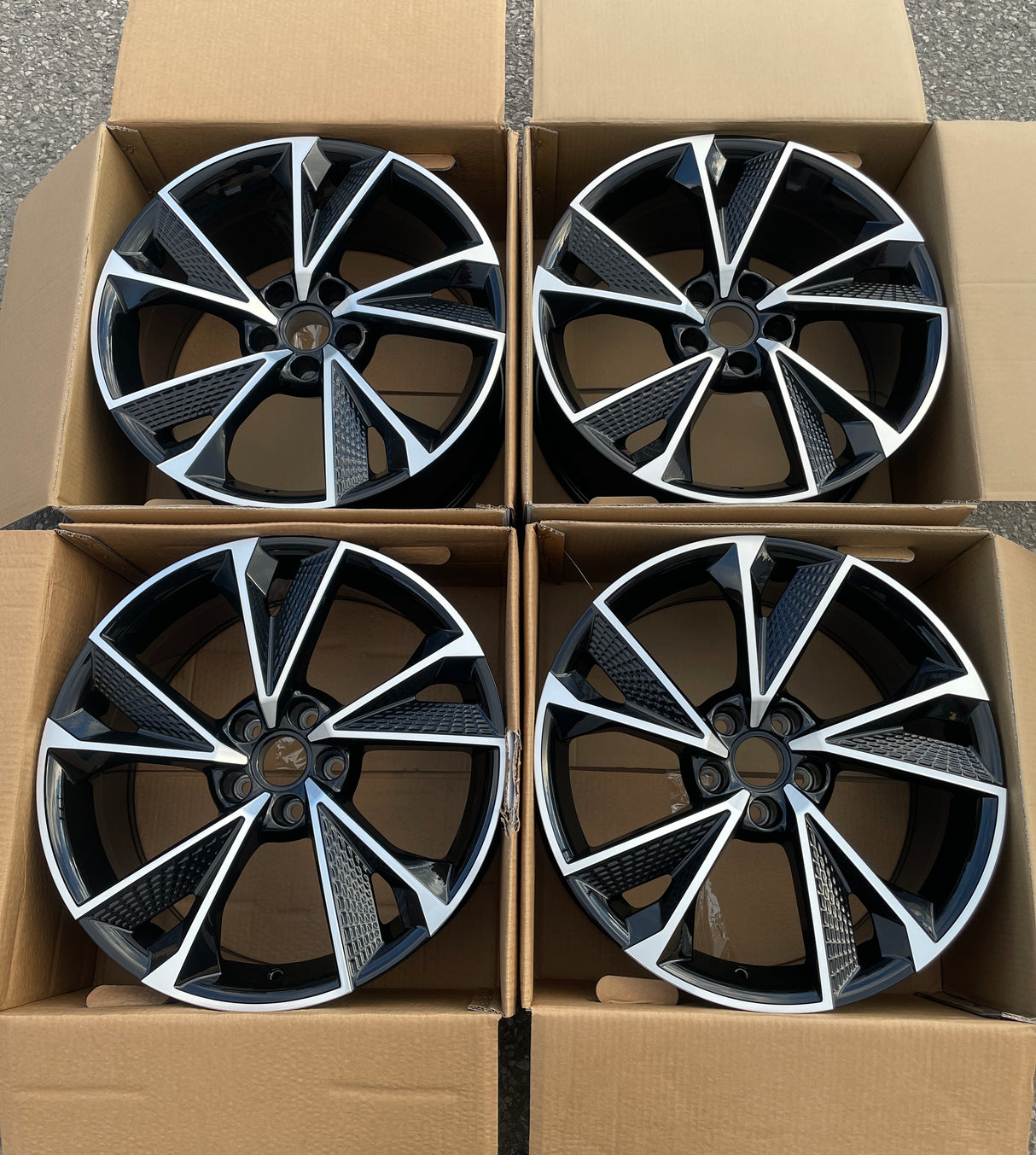 20” Rims - Made to Fit Audi RS7 2016 2017 2018 2019 2021 2022 2023 2024 2025 | OE Style | 20x9 Wheels Brand New