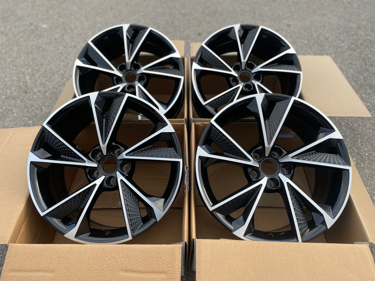 20” Rims - Made to Fit Audi A4 2013 2014 2015 2016 2017 2018 2019 2020 2021 2022 2023 2024 2025 | OE Style | 20x9 Wheels Brand New