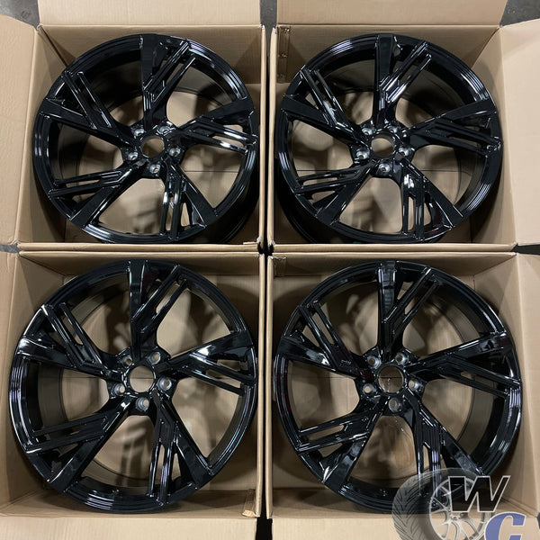 19” Wheels Fit Audi SQ5 2013–2025 |  OE Style Rims |  Gloss Black |  Set of 4