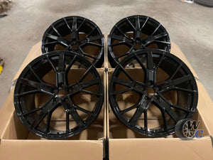 21” Wheels Fit Audi SQ5 2020–2026 |  OE Style Rims |  Gloss Black |  Set of 4