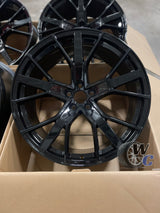 21” Wheels Fit Audi Q3 2019–2025 |  OE Style Rims |  Gloss Black |  Set of 4