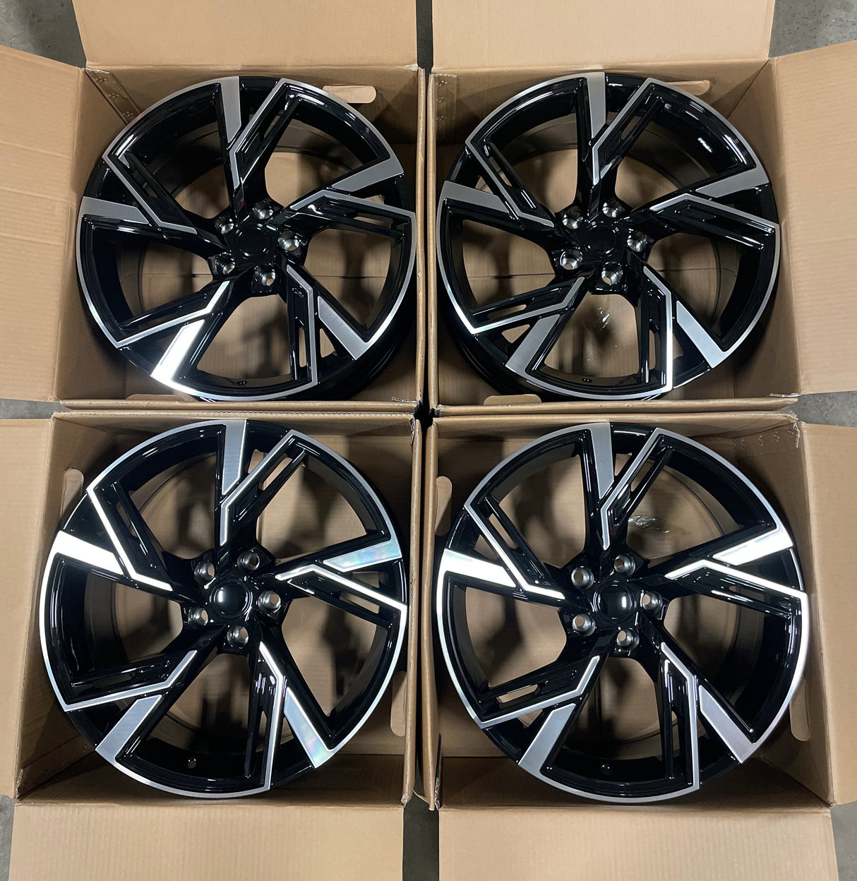 19” Rims - Made to Fit Audi Q5 | OE Style | 2015 2016 2017 2018 2019 2020 2021 2022 2023 2024 2025 2026 19x8.5 Wheels Brand New