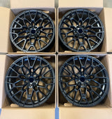 19” Rims – Made to Fit BMW 5 Series 530i, 530i xDrive, 540i, 540i xDrive, 530e, 530e xDrive, 550e xDrive, M550i xDrive, M5, M5 Competition, i5 eDrive40, i5 M60 | OE Style | 2018 2019 2020 2021 2022 2023 2024 2025 2026 19x8.5/9.5 Wheels Brand New – Model 4