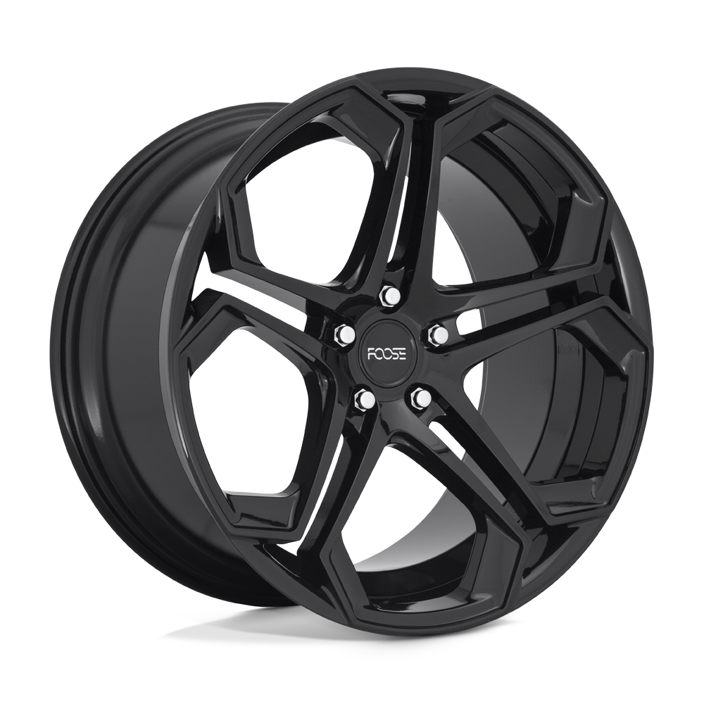 20X10.5 Foose 1PC F169 IMPALA GLOSS BLACK 5X114.3