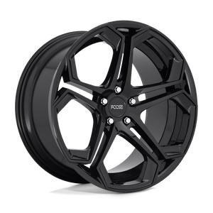 20X10.5 Foose 1PC F169 IMPALA GLOSS BLACK 5X114.3