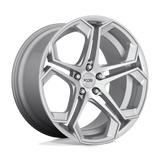 20X10.5 Foose 1PC F170 IMPALA GLOSS SILVER MACHINED 5X114.3