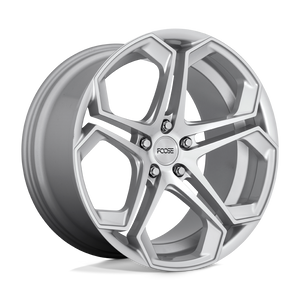 20X10.5 Foose 1PC F170 IMPALA GLOSS SILVER MACHINED 5X114.3