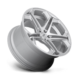 20X10.5 Foose 1PC F170 IMPALA GLOSS SILVER MACHINED 5X114.3
