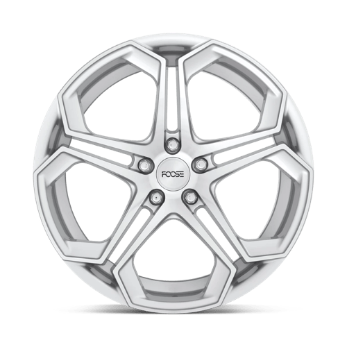20X10.5 Foose 1PC F170 IMPALA GLOSS SILVER MACHINED 5X115