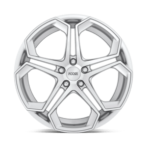 20X10.5 Foose 1PC F170 IMPALA GLOSS SILVER MACHINED 5X115