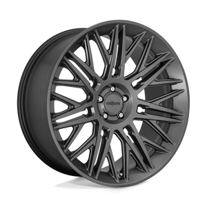 22X10 Rotiform R163 JDR MATTE ANTHRACITE 5X112