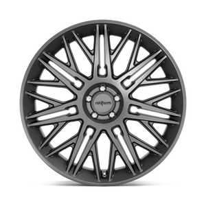 22X10 Rotiform R163 JDR MATTE ANTHRACITE 5X130
