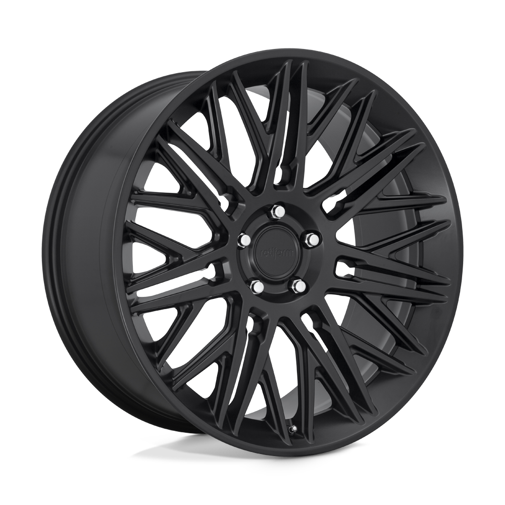 22X10 Rotiform R164 JDR MATTE BLACK 6X135