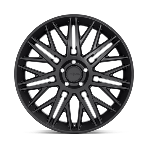 22X10 Rotiform R164 JDR MATTE BLACK 6X135