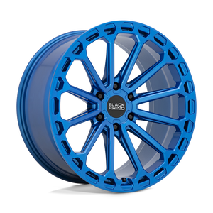 17" Black Rhino Hard Alloys KAIZEN DEARBORN BLUE 6X139.7