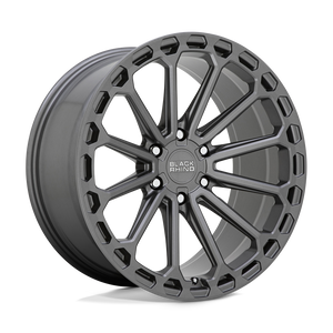 17" Black Rhino Hard Alloys KAIZEN MATTE GUNMETAL 6X139.7