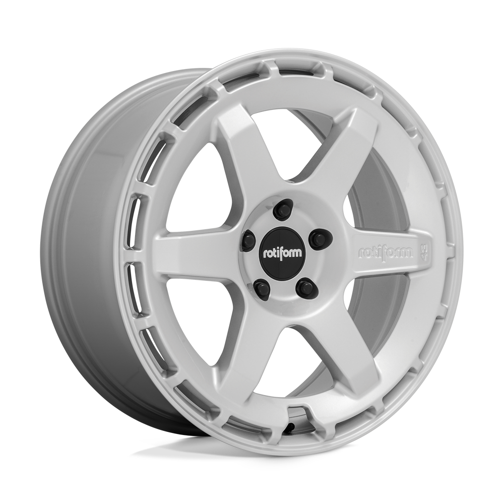 19X8.5 Rotiform R184 KB1 GLOSS SILVER 5X112