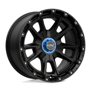 17X9 KMC KM100 SYNC SATIN BLACK 6X135/6X139.7