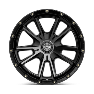 20X9 KMC KM100 SYNC SATIN BLACK W/ GRAY TINT 6X135/6X139.7
