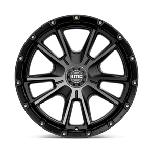 20X9 KMC KM100 SYNC SATIN BLACK W/ GRAY TINT 6X135/6X139.7
