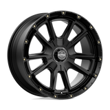 20X9 KMC KM100 SYNC SATIN BLACK 6X114.3/6X139.7