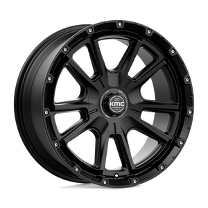 20X9 KMC KM100 SYNC SATIN BLACK 6X114.3/6X139.7