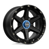 17X9 KMC KM101 TEMPO SATIN BLACK 6X135/6X139.7