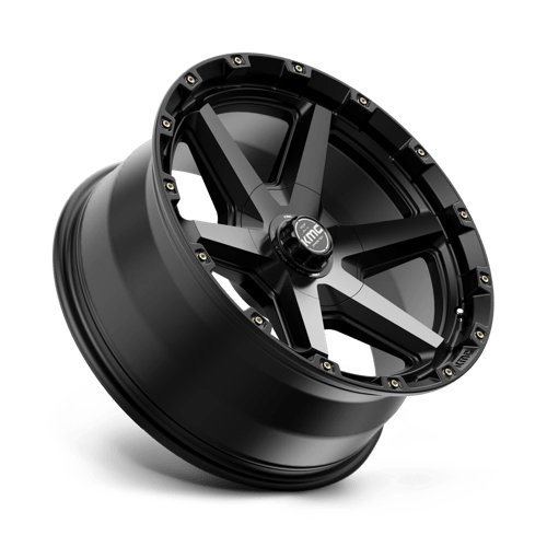 20X9 KMC KM101 TEMPO SATIN BLACK W/ GRAY TINT 6X135/6X139.7
