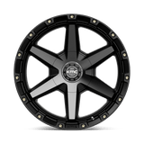 20X9 KMC KM101 TEMPO SATIN BLACK W/ GRAY TINT 6X135/6X139.7