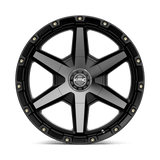 20X9 KMC KM101 TEMPO SATIN BLACK W/ GRAY TINT 6X135/6X139.7
