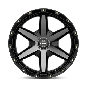 20X9 KMC KM101 TEMPO SATIN BLACK W/ GRAY TINT 6X135/6X139.7