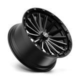 20X9 KMC KM102 SIGNAL SATIN BLACK W/ GRAY TINT 6X135/6X139.7