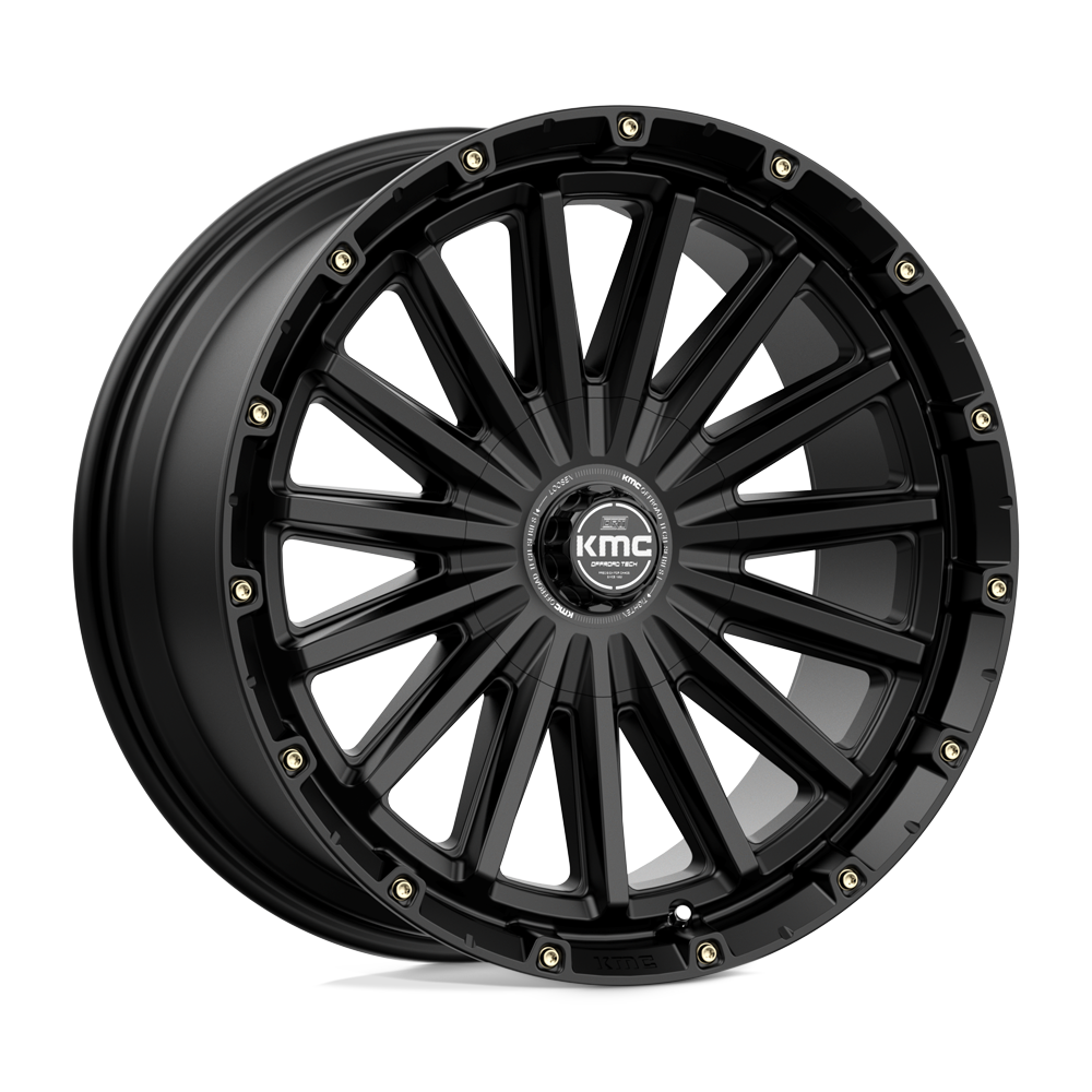 20X9 KMC KM102 SIGNAL SATIN BLACK 6X120/6X139.7