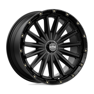 20X9 KMC KM102 SIGNAL SATIN BLACK 6X120/6X139.7