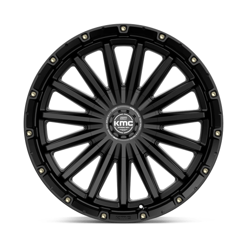 20X9 KMC KM102 SIGNAL SATIN BLACK 6X120/6X139.7