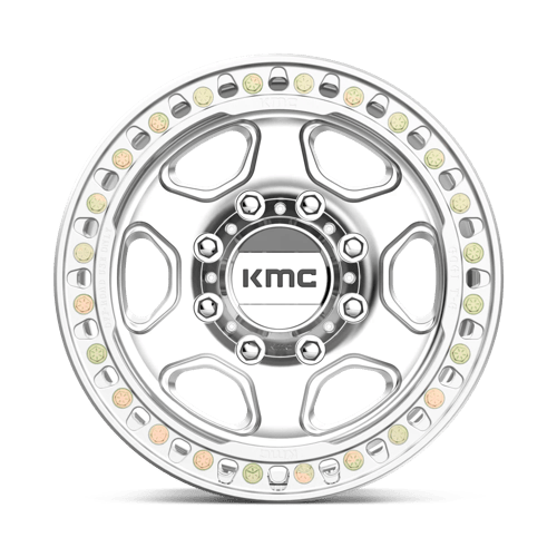 17X9 KMC KM233 HEX BEADLOCK MACHINED 8X170