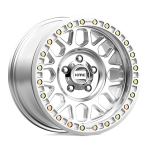 20X9 KMC KM234 GRENADE DESERT BEADLOCK RIMS -  MACHINED 8X165.1