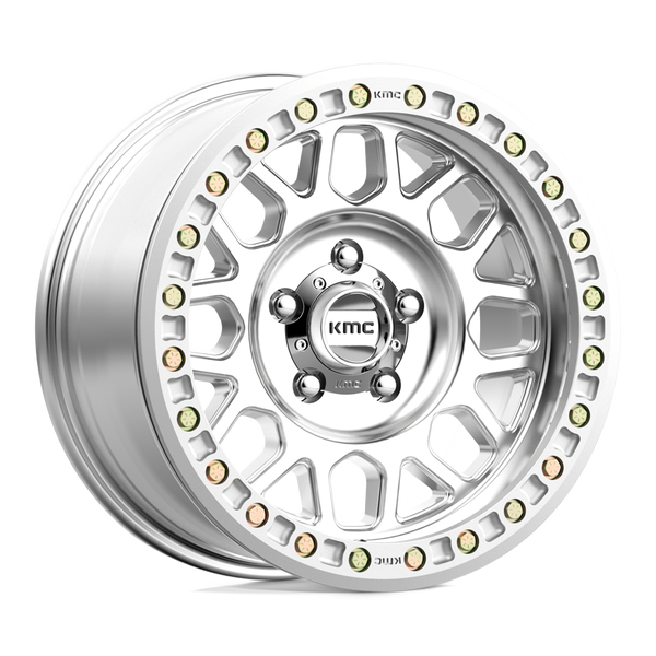 20X9 KMC KM234 GRENADE DESERT BEADLOCK RIMS - MACHINED 5X127