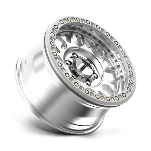 17X8.5 KMC KM234 GRENADE DESERT BEADLOCK MACHINED 6X139.7