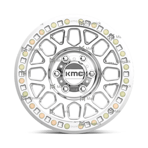 17X8.5 KMC KM234 GRENADE DESERT BEADLOCK MACHINED 6X135