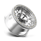 17X8.5 KMC KM234 GRENADE DESERT BEADLOCK MACHINED 8X170