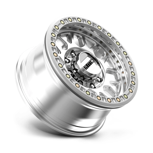 17X8.5 KMC KM234 GRENADE DESERT BEADLOCK RIMS - MACHINED 8X165.1