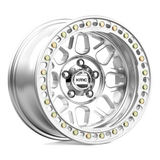 18X9 KMC KM235 GRENADE CRAWL BEADLOCK RIMS - MACHINED 8X165.1