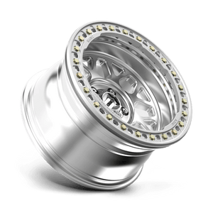 17X8.5 KMC KM235 GRENADE CRAWL BEADLOCK RIMS - MACHINED 5X127