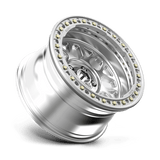 18X9 KMC KM235 GRENADE CRAWL BEADLOCK RIMS - MACHINED 8X165.1