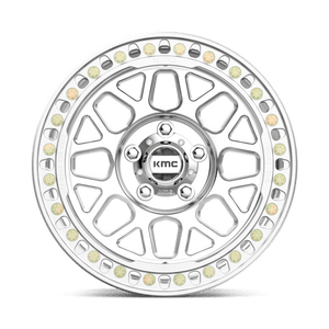 18X9 KMC KM235 GRENADE CRAWL BEADLOCK RIMS - MACHINED 8X165.1