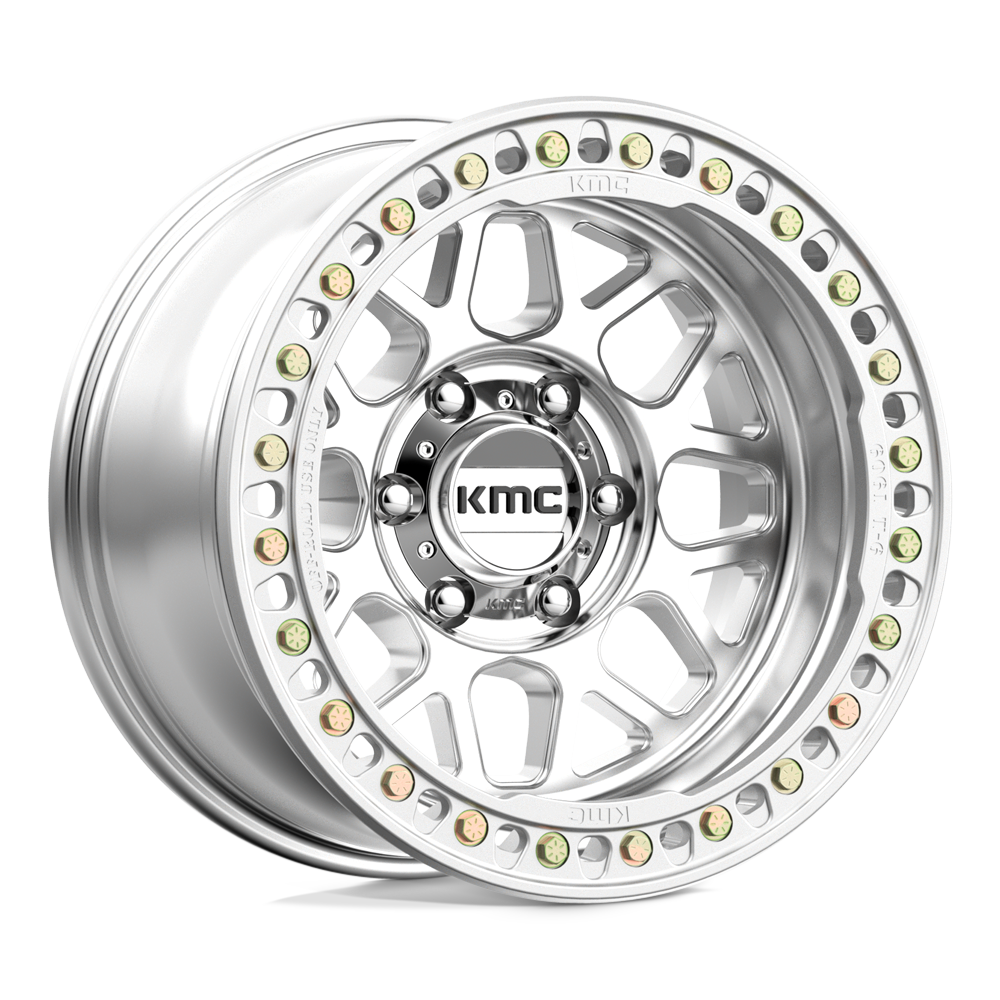 17X9 KMC KM235 GRENADE CRAWL BEADLOCK MACHINED 6X139.7